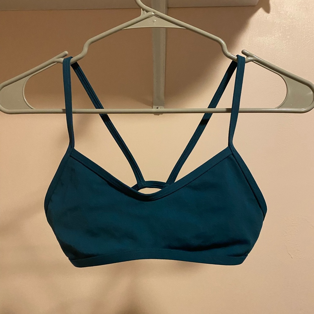 Jolyn - Teal bikini top size xs